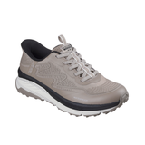 Skechers slip-in impermeável para senhora – Cinzento-acastanhado