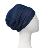 Turbante de ioga - Ganga azul-escura