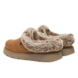 Skechers pantufas de senhora - Castanho