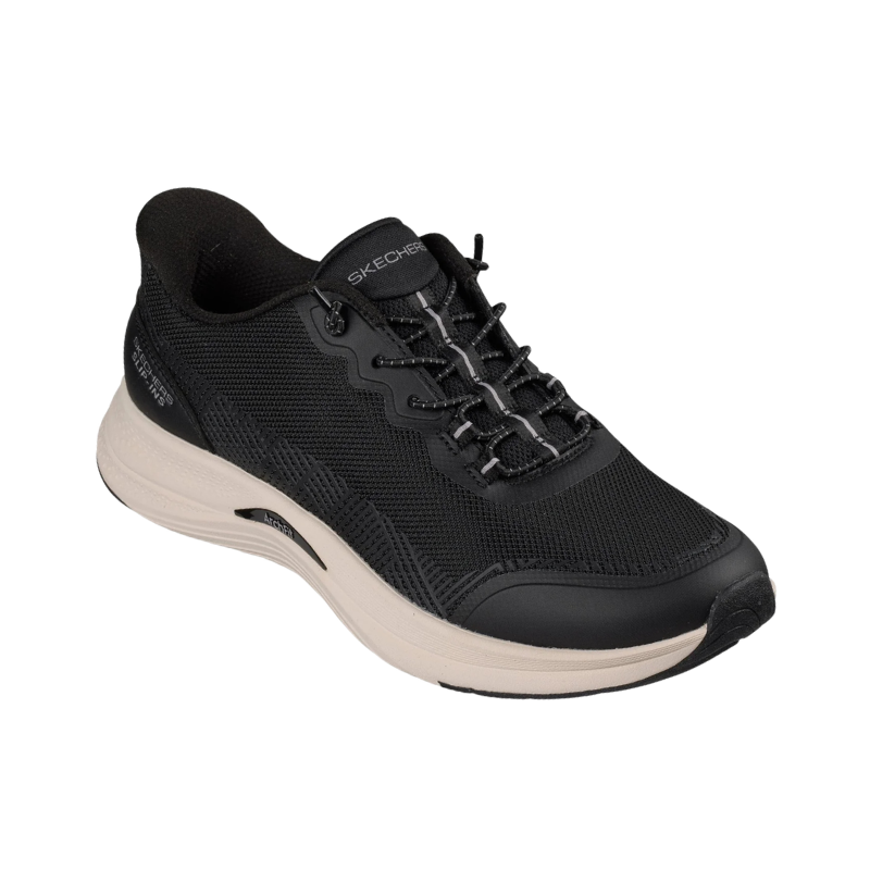 Skechers slip-in sapatilha feminina - Preto