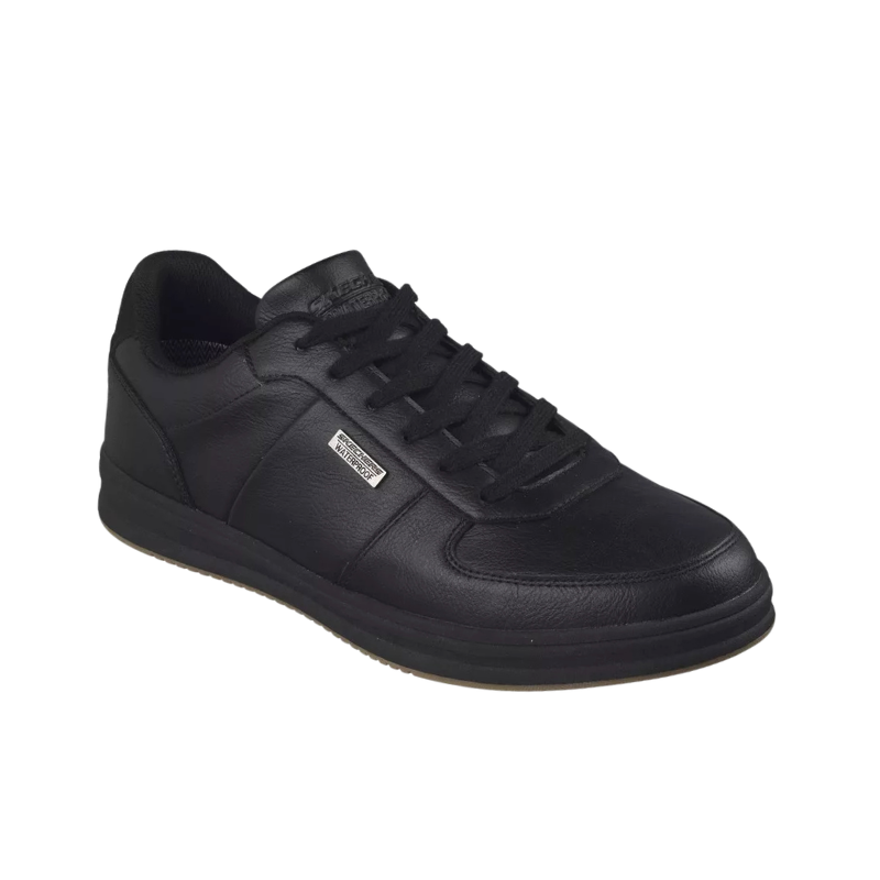 Skechers sapatilhas masculinas resistentes à água - Preto