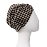 Turbante Lea - Preto/Bege