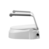 Toiletforhøjer med indstillelig sædehøjde