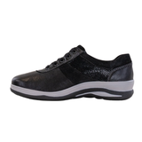 Fidelio damesneaker com stretch -Preto
