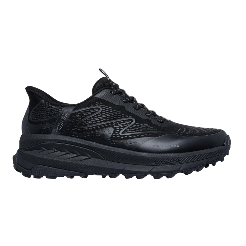 Skechers sapatilhas impermeáveis para homem - Preto