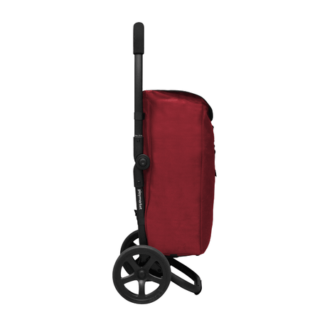 Go Two Compact indkøbsvogn - Mørkerød