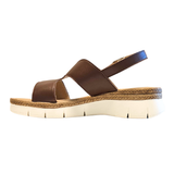 Relaxshoe sandália feminina - Castanho