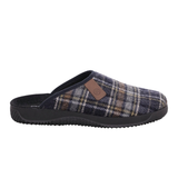 Rohde pantufas axadrezadas para homem - Azul