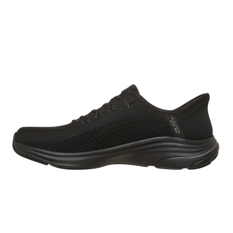 Skechers slip-in sneaker para senhora - Preto