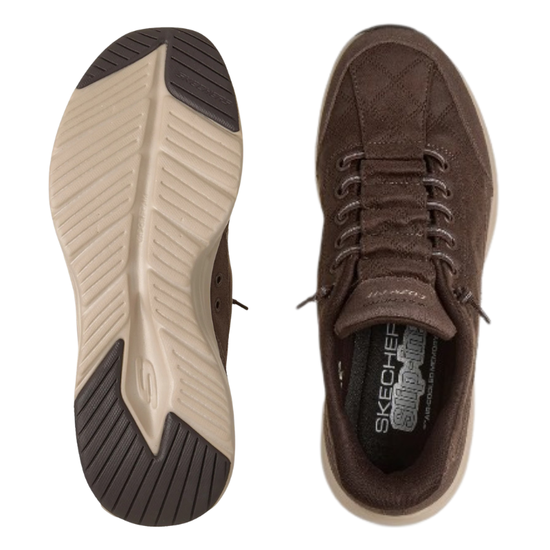 Skechers slip-in para senhora - Castanho