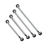 Støttegreb i krom - Flere størrelser