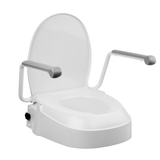 Toiletforhøjer med indstillelig sædehøjde