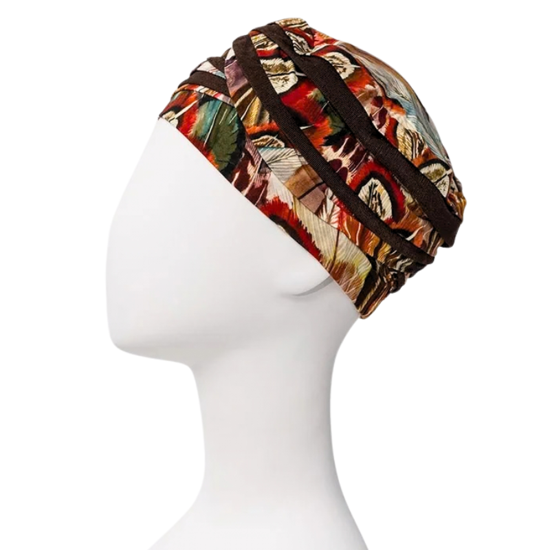 ERRO? - 1331-4117 Shant turbante. Tribal Feathers