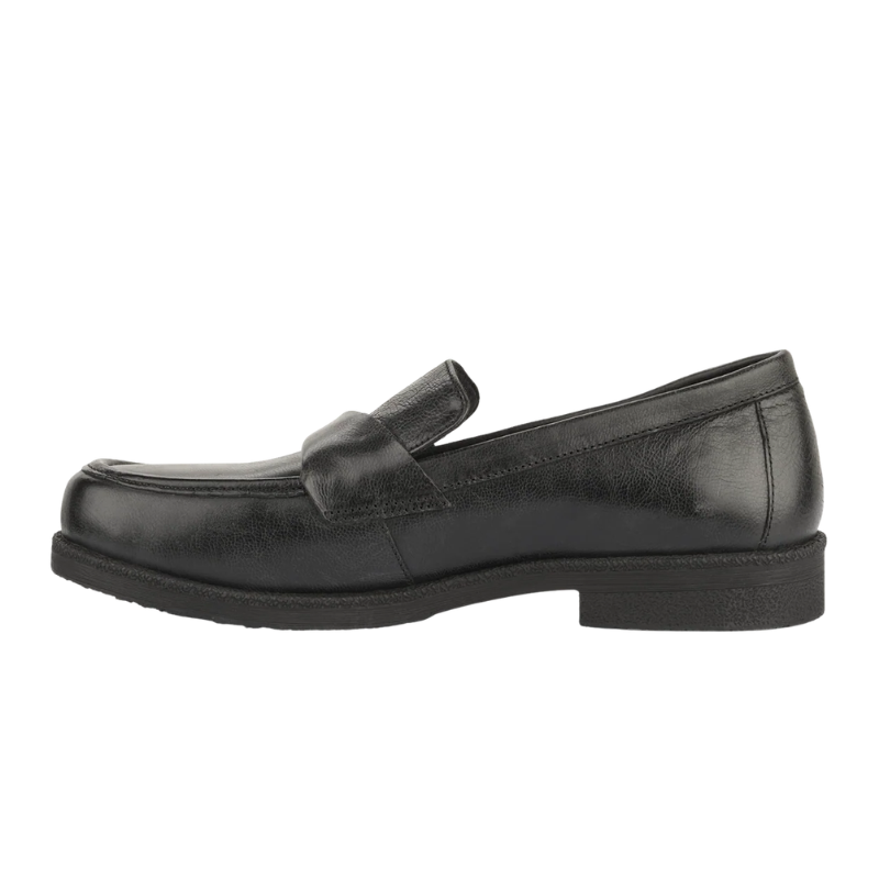 Green Comfort loafer largo para senhora - Preto