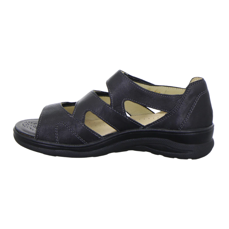 Fidelio sapato 496016-60 Preto Nappa/kombi