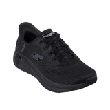 Skechers slip-in para senhora, largo - Preto