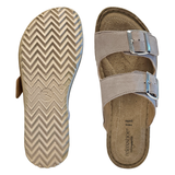 Relaxshoe chinelo feminino - Cinzento quente