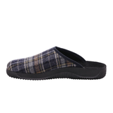 Rohde pantufas axadrezadas para homem - Azul