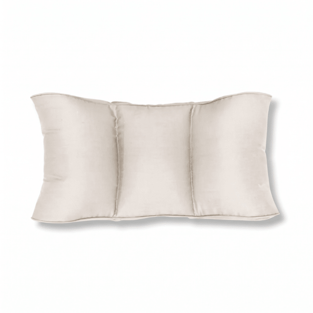 Lændepude med naturfiber - Beige