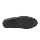 Men's Slippers, Black Felt, Rohde