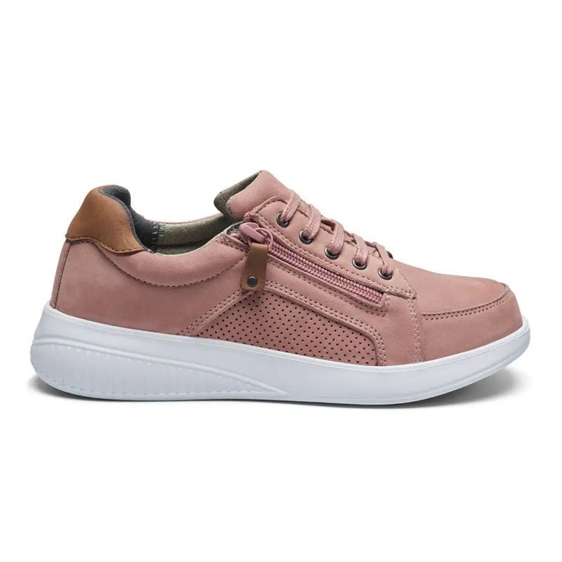 New Feet damesneaker - Rosa - Seniorshop
