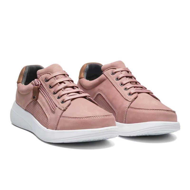 New Feet damesneaker - Rosa - Seniorshop