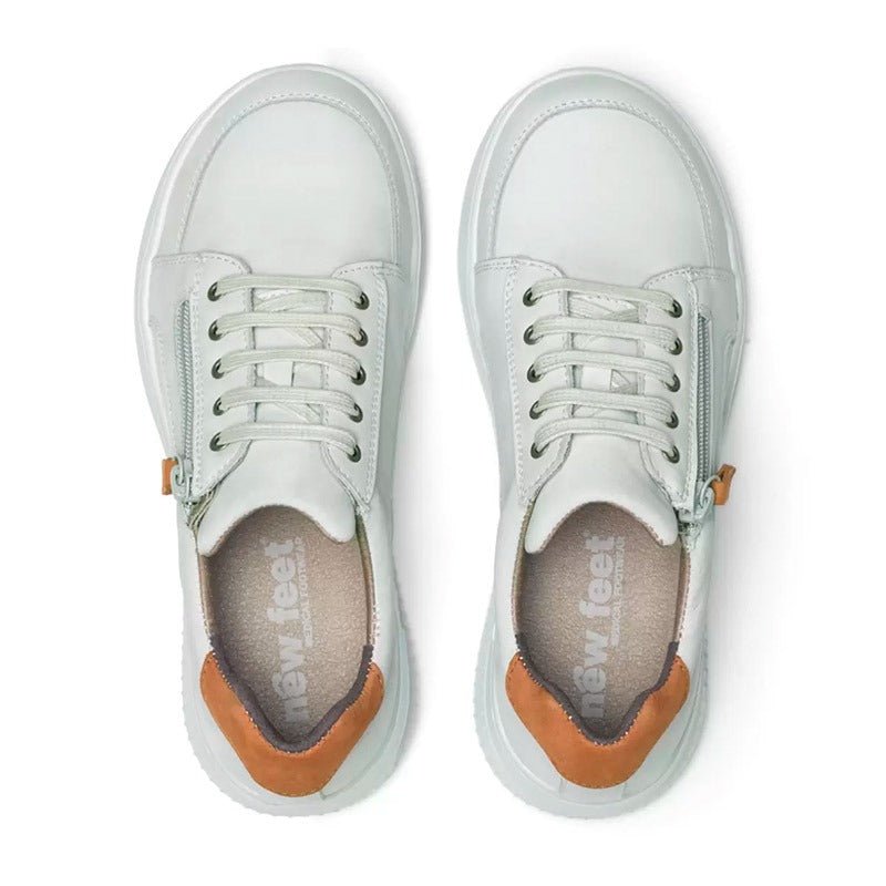 New Feet damesneaker - Lys grå - Seniorshop