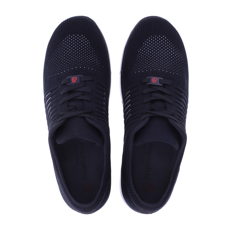 Berkemann herresneaker i strik - Sort
