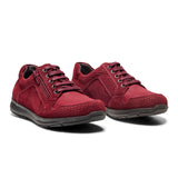 Women's Shoe, Dark Red, New Feet