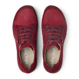 Women's Shoe, Dark Red, New Feet