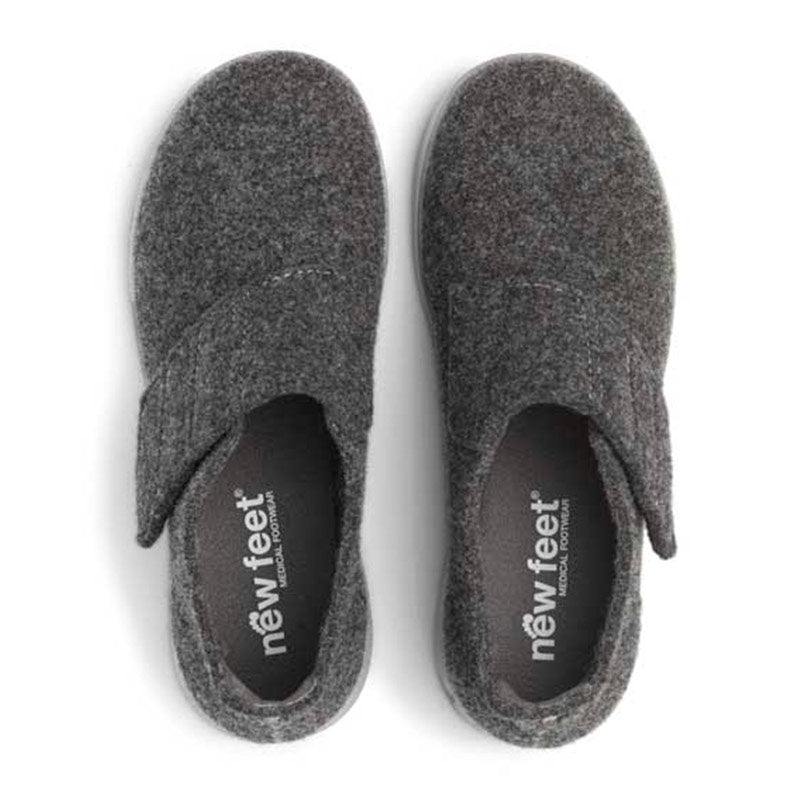 New Feet damehjemmesko - Grå