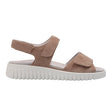 Semler damesandal - Lys brun - Seniorshop