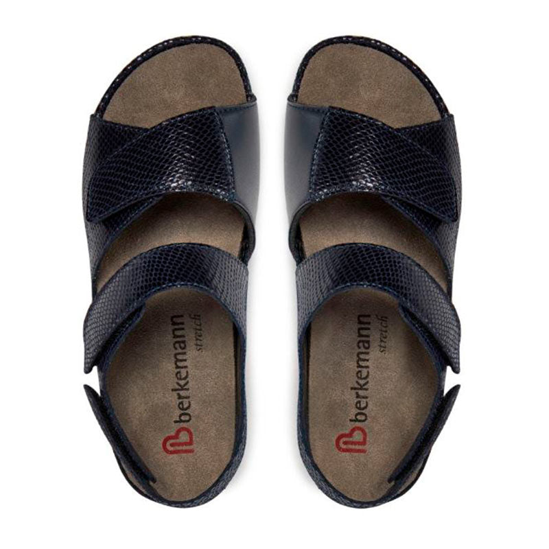 Women's Sandal, Midnight Blue, Berkemann