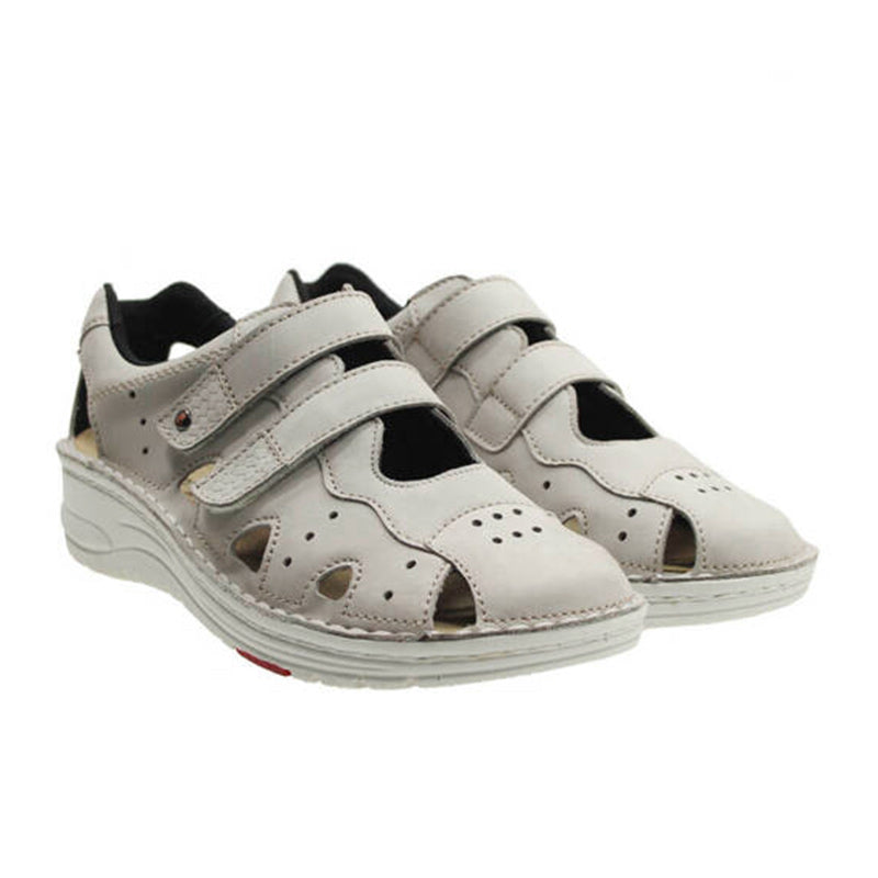 Closed Women's Sandal, Grey, Berkemann