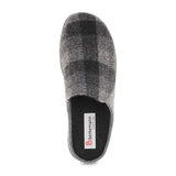 Women's Slipper, Grey Checkered, Berkemann