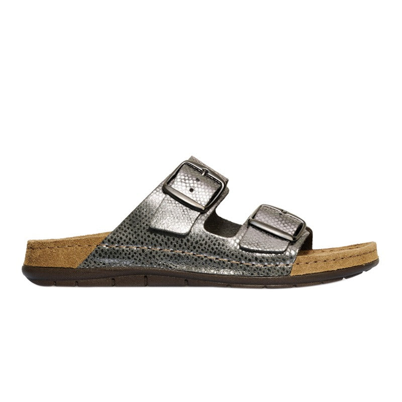 Women's Sandal, Metallic, Rohde