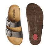 Women's Sandal, Metallic, Rohde