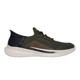 Skechers slip - in herresneaker - Oliven