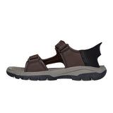 Skechers slip-in herresandal - Brun