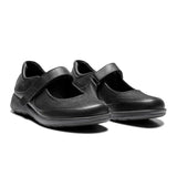 New Feet ballerina med stretch - Sort - Seniorshop