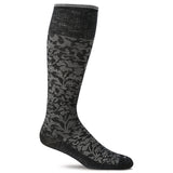 Sockwell Damask, Black Support Stockings, Women