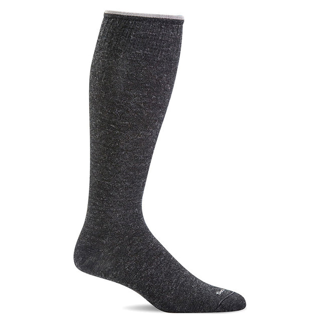 Sockwell Featherweight, Black Compression Sock, Women