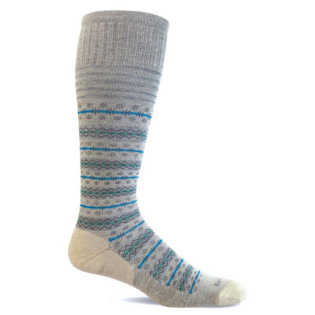 Sockwell Fairisle Barley, Support Stocking, Women