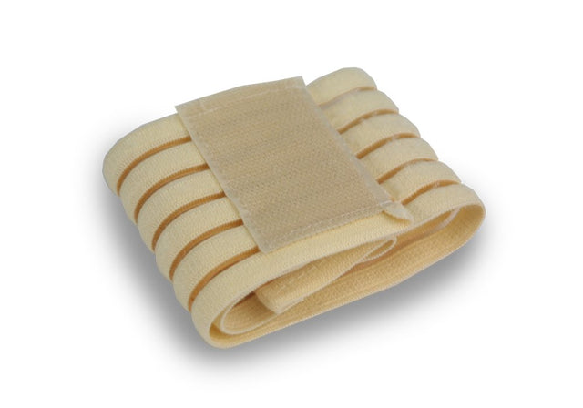 Bandagem elástica com velcro para pulso
