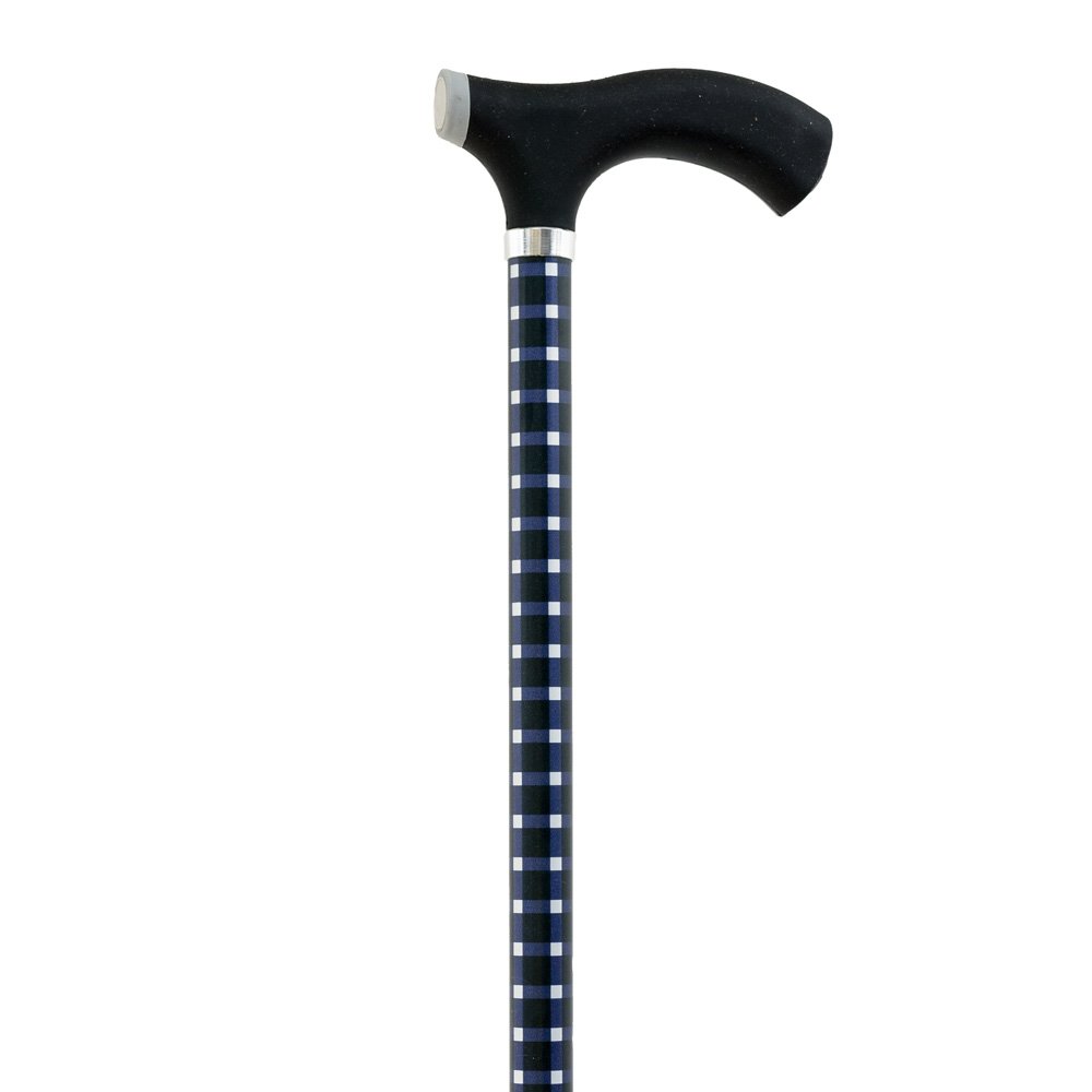 Cane, adjustable height, elegant pattern