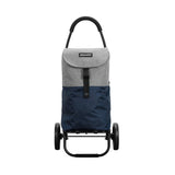 Go Two Compact indkøbsvogn - Grå/blå