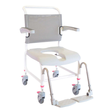 Cadeira de banho leve / Cadeira sanitária com rodas