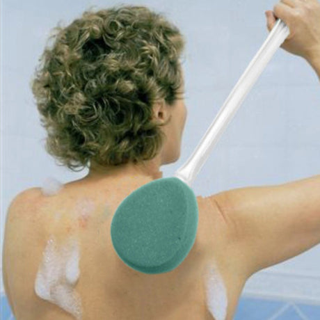 Bath Sponge with Long Handle, 65 cm
