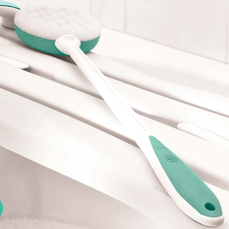 Long Bath Sponge with Scrub, 65 cm
