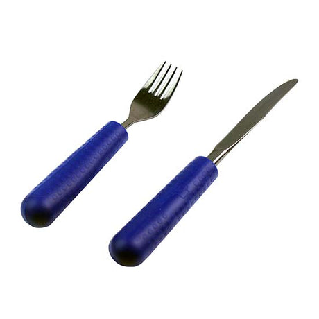Handles for children's cutlery etc., Blue, 2 pcs.